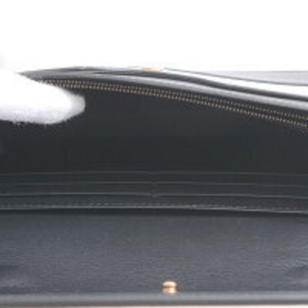 Gucci Queen Margaret Chain Wallet Shoulder Bag Black White - Picture 5 of 9